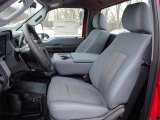 2013 Ford F250 Super Duty XL Regular Cab 4x4 Steel Interior