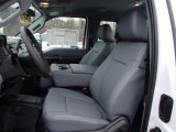 2013 Ford F350 Super Duty XL SuperCab 4x4 Utility Truck Steel Interior