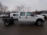2013 Oxford White Ford F350 Super Duty XL Crew Cab 4x4 Dually Chassis #78319597