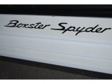2011 Porsche Boxster Spyder Marks and Logos