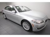 Titanium Silver Metallic BMW 5 Series in 2013