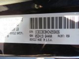 2012 200 Color Code for Blackberry Pearl Coat - Color Code: PBV