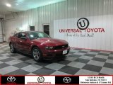 2012 Red Candy Metallic Ford Mustang V6 Premium Coupe #78319642