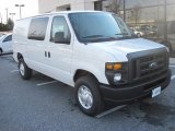 2013 Ford E Series Van E350 Cargo Front 3/4 View