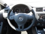 2013 Volkswagen Jetta TDI Sedan Steering Wheel