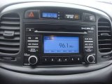 2011 Hyundai Accent GL 3 Door Audio System
