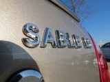 2004 Mercury Sable LS Premium Sedan Marks and Logos