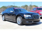 Gloss Black Chrysler 300 in 2012