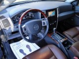 2009 Jeep Grand Cherokee Overland Saddle Brown Royale Leather Interior