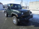 2010 Natural Green Pearl Jeep Wrangler Sport 4x4 #78375212