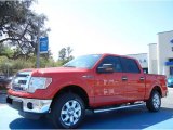 2013 Race Red Ford F150 XLT SuperCrew #78374450