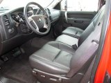 2012 Chevrolet Silverado 1500 LT Extended Cab 4x4 Ebony Interior