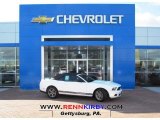 2010 Performance White Ford Mustang V6 Premium Convertible #78374827