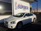 2012 Winter Frost White Nissan Maxima 3.5 SV #78374422