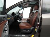2008 Hyundai Veracruz Limited Black/Saddle Interior
