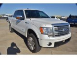 2012 Ford F150 Platinum SuperCrew 4x4 Front 3/4 View