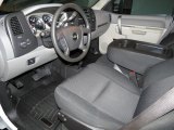 2012 Chevrolet Silverado 3500HD WT Crew Cab 4x4 Dually Dark Titanium Interior