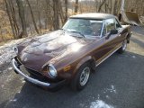 1979 Fiat Spider 2000 Brown Metallic