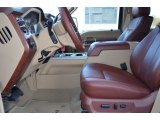 2013 Ford F350 Super Duty King Ranch Crew Cab 4x4 King Ranch Chaparral Leather/Adobe Trim Interior