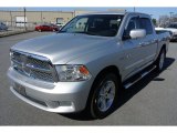 Bright Silver Metallic Dodge Ram 1500 in 2009