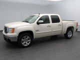 2013 White Diamond Tricoat GMC Sierra 1500 SLE Crew Cab #78375316