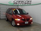 Inferno Red Pearl Dodge Grand Caravan in 1999