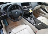 2013 BMW 6 Series 650i xDrive Convertible Black Interior