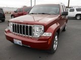 2008 Inferno Red Crystal Pearl Jeep Liberty Limited 4x4 #78374352