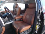 2013 Toyota Sequoia Platinum Red Rock Interior