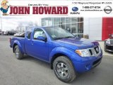 2013 Metallic Blue Nissan Frontier Pro-4X King Cab 4x4 #78374926