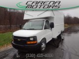 2008 Summit White Chevrolet Express Cutaway 3500 Commercial Moving Van #78375427