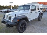 2013 Bright White Jeep Wrangler Unlimited Moab Edition 4x4 #78461503