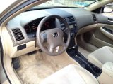 2003 Honda Accord LX Sedan Ivory Interior
