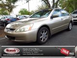 2004 Desert Mist Metallic Honda Accord EX V6 Sedan #78461212