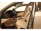 2009 BMW 5 Series 528xi Sedan Front Seat