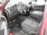 2013 GMC Sierra 1500 SLE Extended Cab 4x4 Ebony Interior