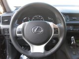 2011 Lexus CT 200h Hybrid Premium Steering Wheel