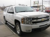 2009 Summit White Chevrolet Silverado 1500 LTZ Crew Cab 4x4 #78462025