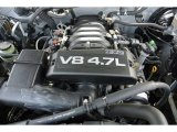 2005 Toyota Sequoia SR5 4.7 Liter DOHC 32V i-Force V8 Engine
