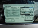 2013 Volkswagen Passat TDI SE Window Sticker