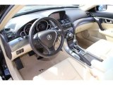 2010 Acura TL 3.5 Technology Parchment Interior