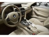 2012 BMW 3 Series 328i Sedan Oyster/Dark Oyster Interior