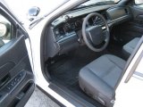 2008 Ford Crown Victoria Police Interceptor Charcoal Black Interior