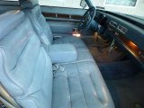 1976 Cadillac DeVille Coupe Antique Light Blue Interior