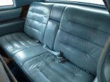 1976 Cadillac DeVille Coupe Rear Seat