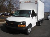 2013 Chevrolet Express Cutaway 3500 Moving Van Front 3/4 View