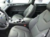 2013 Ford Fusion Titanium AWD Charcoal Black Interior