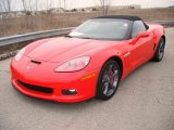 2012 Chevrolet Corvette Grand Sport Convertible Front 3/4 View