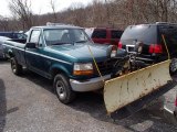 Pacific Green Metallic Ford F150 in 1996