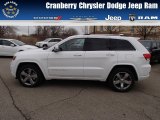 2014 Bright White Jeep Grand Cherokee Overland 4x4 #78461408